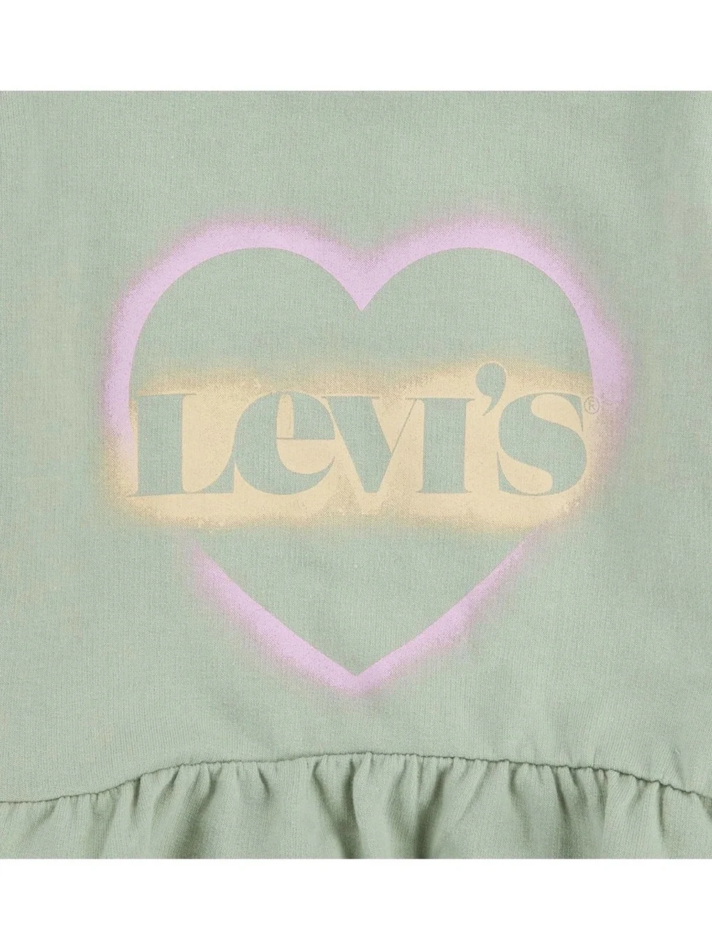 Levi's Baby Girls' Long Sleeve T-shirt and Jeans 2-piece Set - 9M